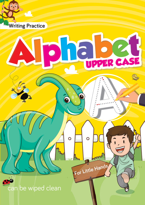 Writing Practice Alphabet Upper Case - MPHOnline.com