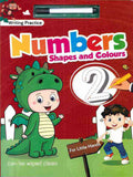 WRITING PRACTICE NUMBERS, SHAPES & COLOURS - MPHOnline.com