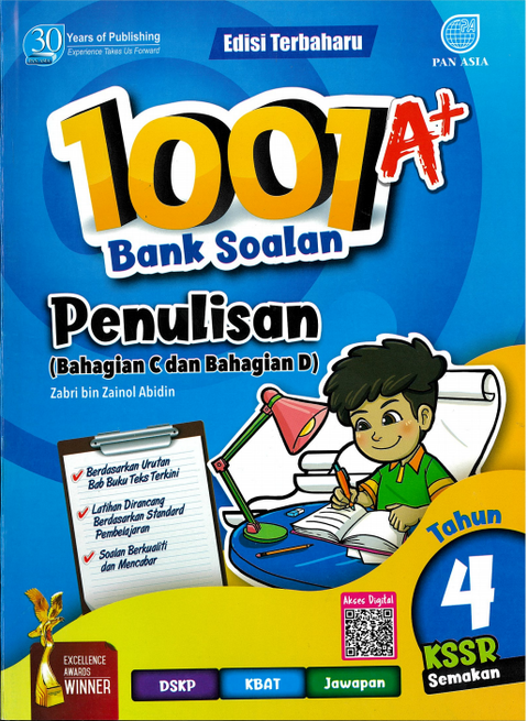 1001 A+  Bank Soalan Penulisan Tahun 4 KSSR Semakan (Edisi Terbaharu) - MPHOnline.com