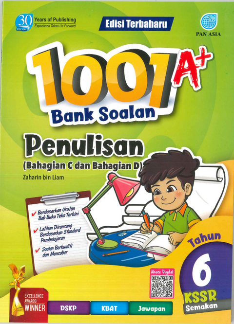 1001 A+  Bank Soalan Penulisan Tahun 6 KSSR Semakan (Edisi Terbaharu) - MPHOnline.com