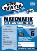 Modul Tuisyen Edisi 2024/25 Matematik Tahun 6 Soalan Subjektif - MPHOnline.com