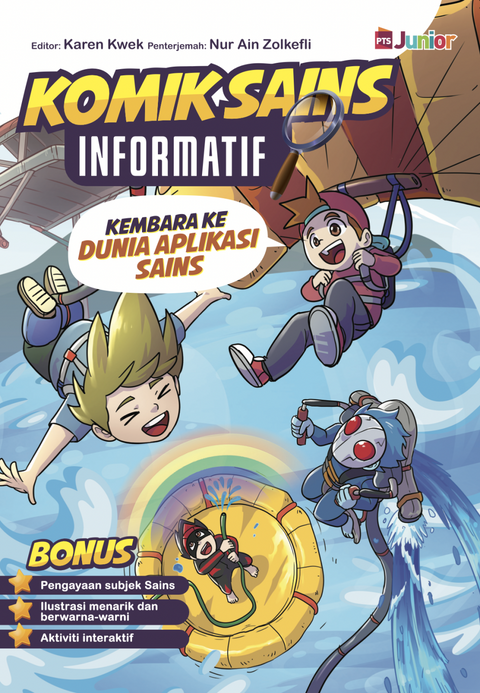 Komik Sains Informatif: Kembara Ke Dunia Aplikasi Sains - MPHOnline.com