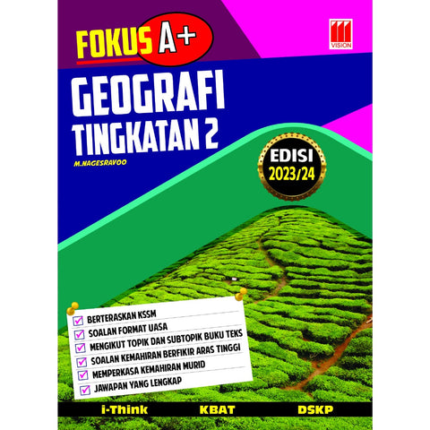 Fokus A+ KSSM Geografi Tingkatan 2 2023 - MPHOnline.com