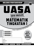 Koleksi pentaksiran UASA Edisi 2023/24 Matematik Tingkatan 1 -DLP - MPHOnline.com