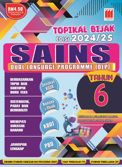 Topikal Bijak Edisi 2024/25 Sains Tahun 6 - MPHOnline.com