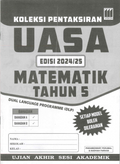 Koleksi Pentaksiran UASA Edisi 2024/25 Matematik Tahun 5 - MPHOnline.com