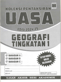 Koleksi Pentaksiran UASA Edisi 2024/25 KSSM Geografi Tingkatan 1 - MPHOnline.com