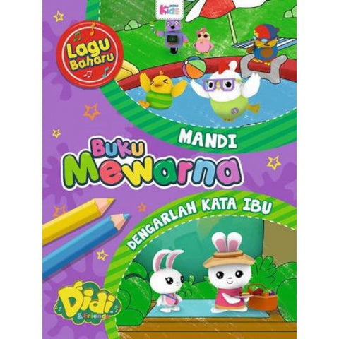 BUKU MEWARNA: MANDI DAN DENGARKANLAH KATA IBU - MPHOnline.com