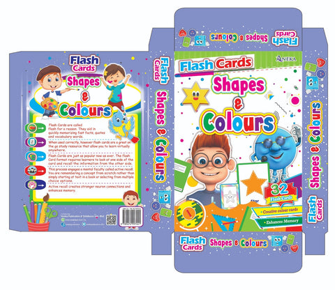 Flash Card Shapes And Colours - MPHOnline.com