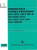 Inheritance (Family Povision) Act 1971 (Act 39) (5 December 15) - MPHOnline.com