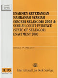 Enakmen Keterangan Mahkamah Syariah (Negeri Selangor) 2003 - MPHOnline.com