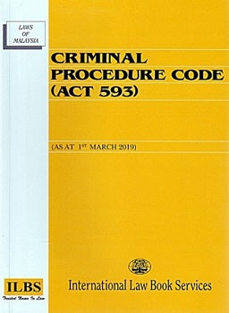 Criminal Prosedure Code (Act 593) - MPHOnline.com