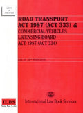 ROAD TRANSPORT ACT 1987 (ACT 333) & COMMERIAL VEHICLES LICENSING BOARD ACT 1987 (ACT 334) - MPHOnline.com