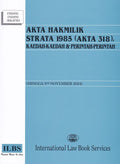 Akta Hakmilik Strata 1985 (Akta 318), Kaedah-Kaedah & Perintah-Perintah (Hingga 5hb November 2024) - MPHOnline.com