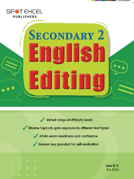 English Editing Secondary 2 - MPHOnline.com