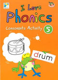 Activity Book - I Love Phonics Vowels 5 (9789814230650) - MPHOnline.com