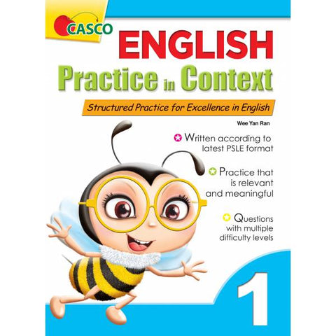 Primary 1 English Practice Incontext - MPHOnline.com