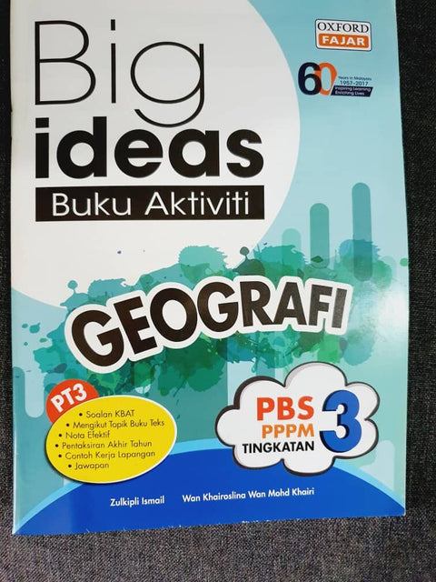 Big Ideas Buku Aktiviti Geografi Ting 3 17/18 - MPHOnline.com