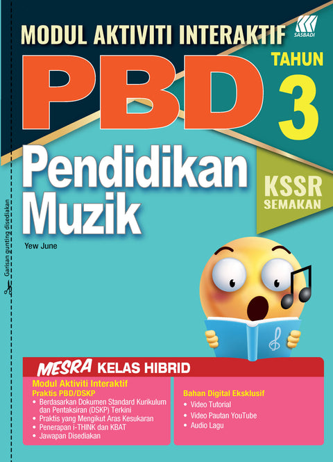 Modul Interaktif PBD KSSR Pendidikan Muzik Tahun 3 2023 - MPHOnline.com