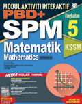 Modul Interaktif PBD SPM KSSM Matematik (Bilingual) Tingkatan 5 + Booklet - MPHOnline.com