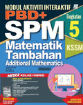 Modul Interaktif PBD SPM KSSM Mate. Tambahan (Bilingual) Tingkatan 5 + Booklet - MPHOnline.com