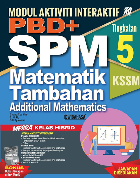 Modul Interaktif PBD SPM KSSM Mate. Tambahan (Bilingual) Tingkatan 5 + Booklet - MPHOnline.com