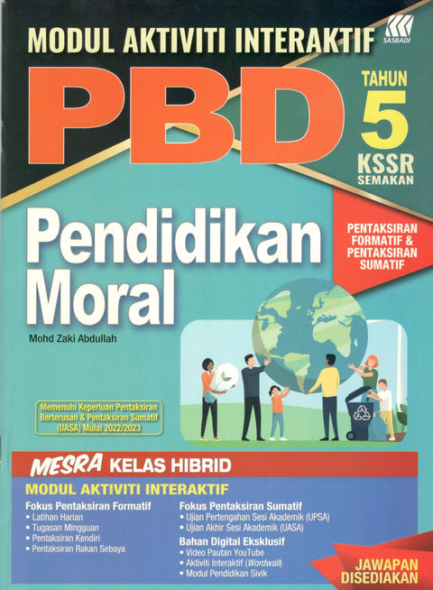 Modul Interaktif PBD KSSR Pendidikan Moral Tahun 5 2023 - MPHOnline.com