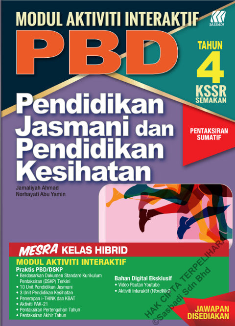 Modul Interaktif PBD KSSR Pen. Jasmani & Kesihatan Tahun 4 2023 - MPHOnline.com