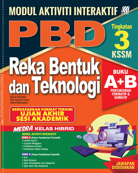 Modul Interaktif PBD UASA KSSM Reka Bentuk & Teknologi Tingkatan 3 - MPHOnline.com