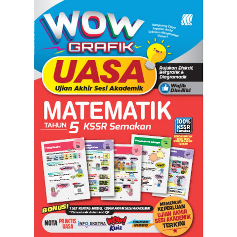 Wow Grafik UASA KSSR Matematik Tahun 5 - MPHOnline.com