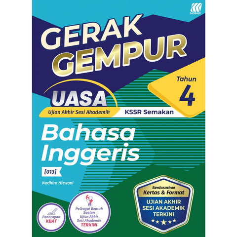 Gerak Gempur UASA KSSR English Year 4 - MPHOnline.com