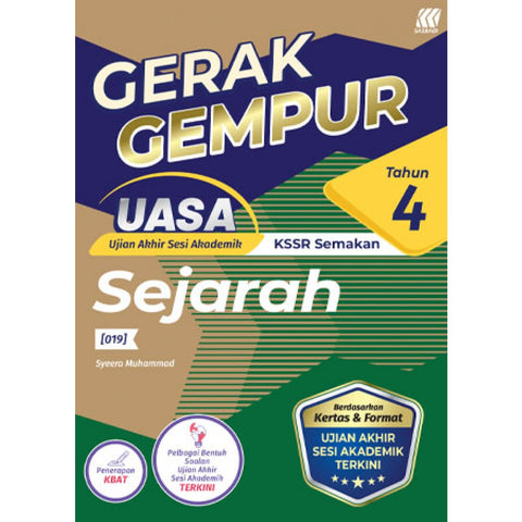 Gerak Gempur UASA KSSR Sejarah Tahun 4 - MPHOnline.com