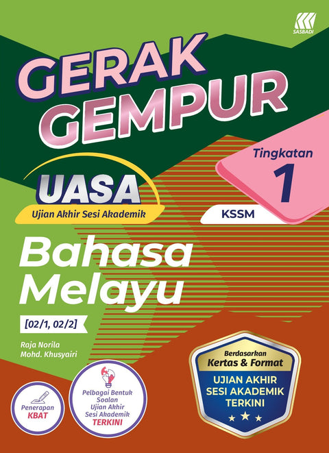 Gerak Gempur UASA KSSM Bahasa Melayu Ting. 1 - MPHOnline.com