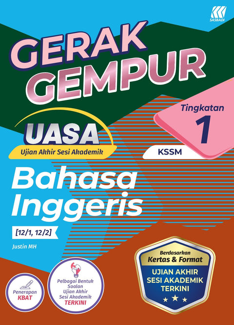 Gerak Gempur UASA KSSM English Form 1 - MPHOnline.com