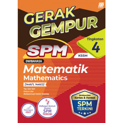 Gerak Gempur SPM Matematik (Bilingual) Ting. 4 - MPHOnline.com