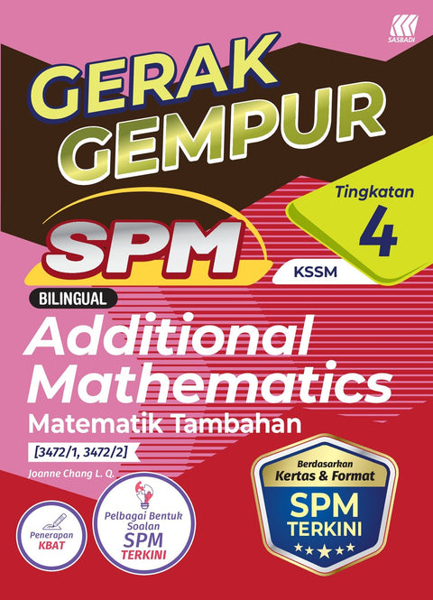 Gerak Gempur SPM Mate. Tambahan (Bilingual) Ting. 4 - MPHOnline.com