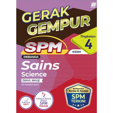 Gerak Gempur SPM Sains (Bilingual) Ting. 4 - MPHOnline.com