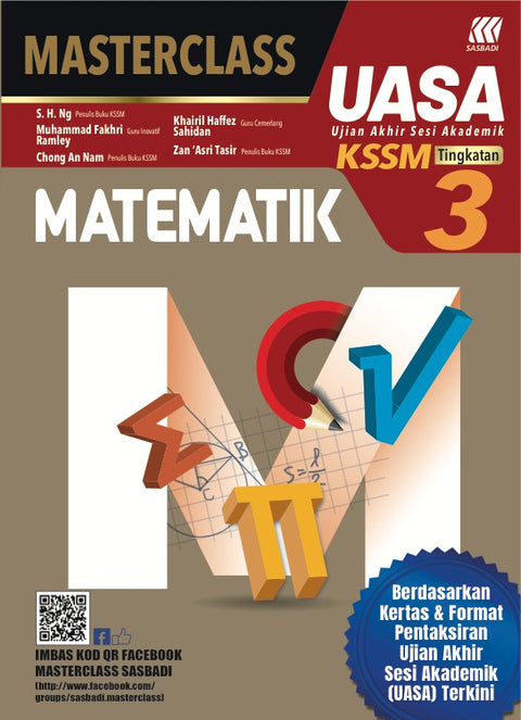 MasterClass UASA KSSM Matematik Ting. 3 - MPHOnline.com