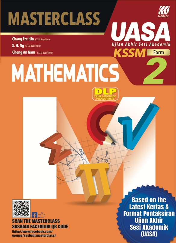 MasterClass UASA KSSM Mathematics Form 2 – MPHOnline.com