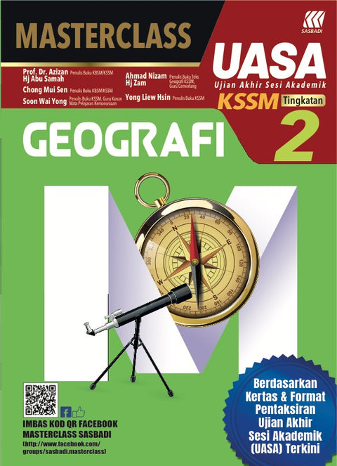 MasterClass UASA KSSM Geografi Ting. 2 - MPHOnline.com