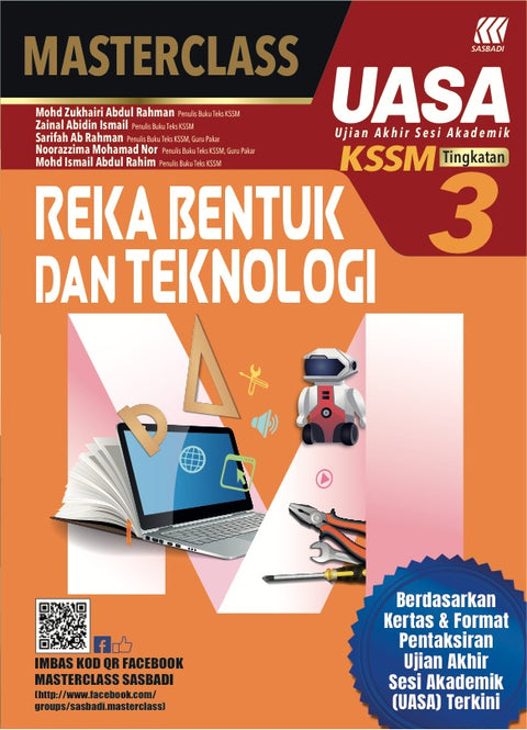 MasterClass UASA KSSM Reka Bentuk & Teknologi Ting. 3 - MPHOnline.com