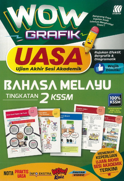 Wow Grafik UASA KSSM Bahasa Melayu Ting. 2 - MPHOnline.com