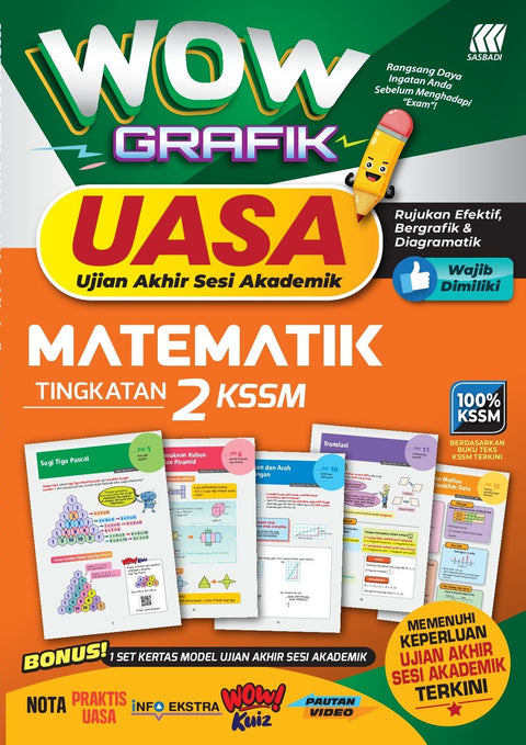 Wow Grafik UASA KSSM Matematik Ting. 2 - MPHOnline.com