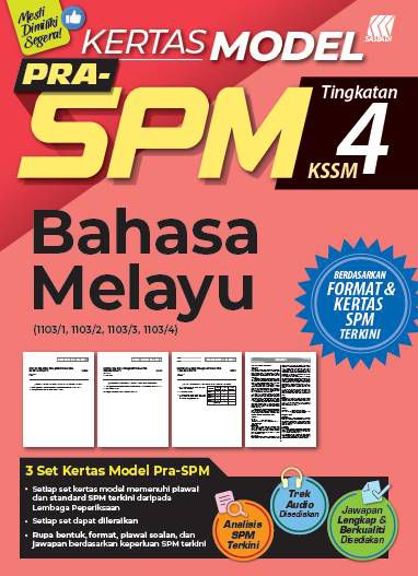 Kertas Model PRA-SPM Bahasa Melayu Ting. 4 (Edisi 2023) - MPHOnline.com