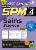 Kertas Model PRA-SPM Sains (Bilingual) Ting. 4 (Edisi 2023) - MPHOnline.com