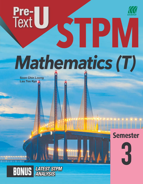 Teks PRA-U STPM Semester 3 Mathematics T (Edisi 2024) - MPHOnline.com