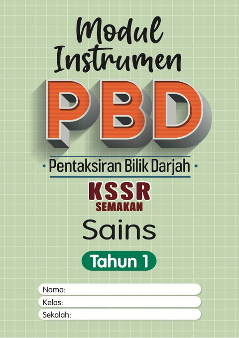 Modul Instrumen PBD KSSR Sains Tahun 1 '24 - MPHOnline.com