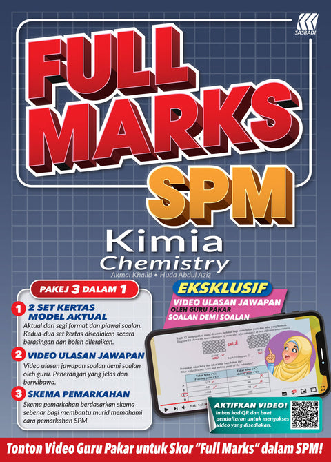 FULL MARKS SPM Kimia (Bilingual) '24 - MPHOnline.com