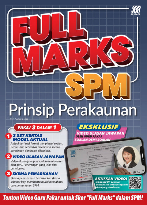 FULL MARKS SPM Prinsip Perakaunan '24 - MPHOnline.com