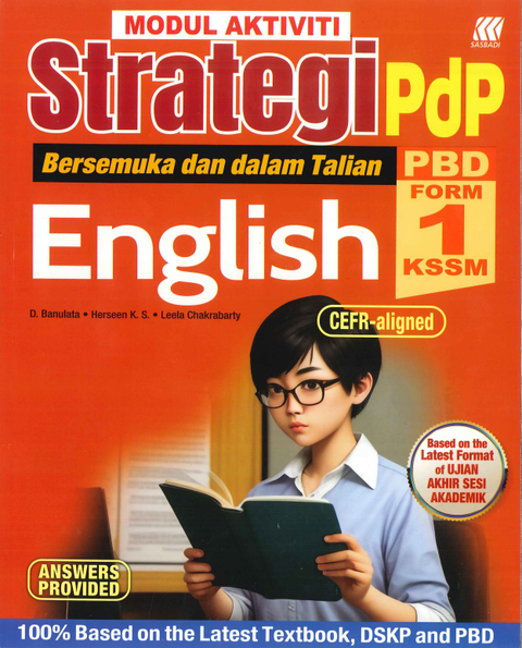 Modul Aktiviti Strategi PdP PBD English Form 1 KSSM - MPHOnline.com